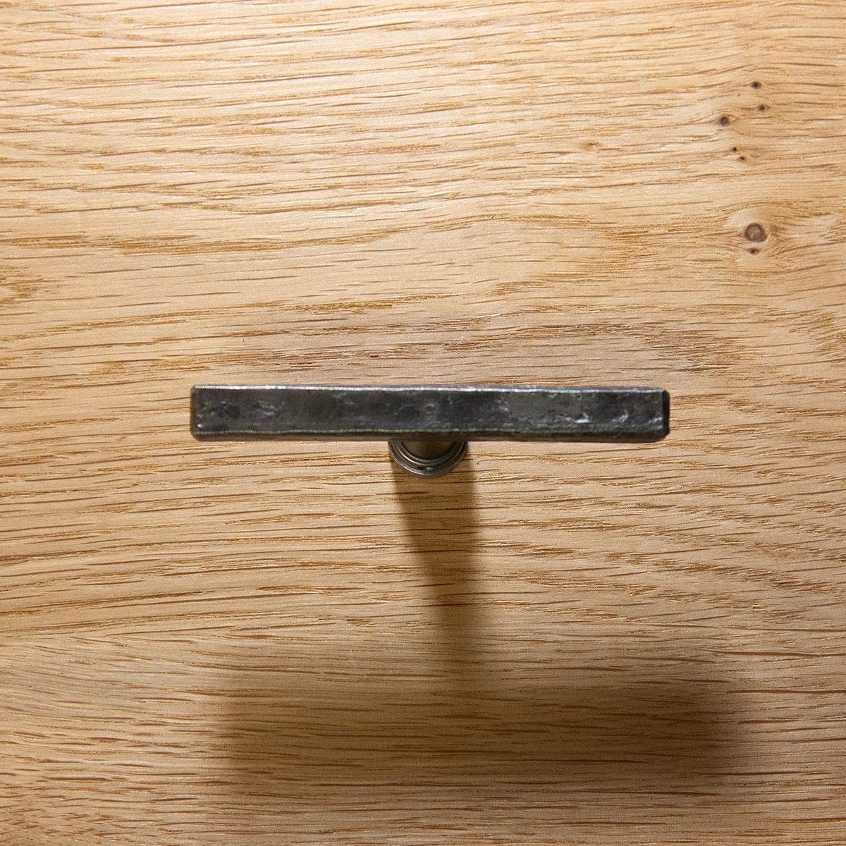 Fenstergriff Vierkant, beidseitig, grob geschmiedet